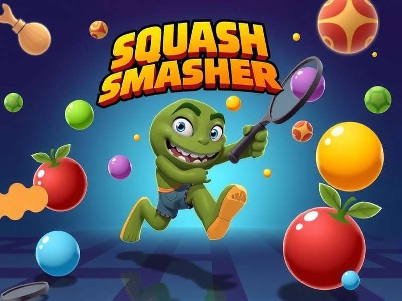 Squash Smasher Rush Game Banner